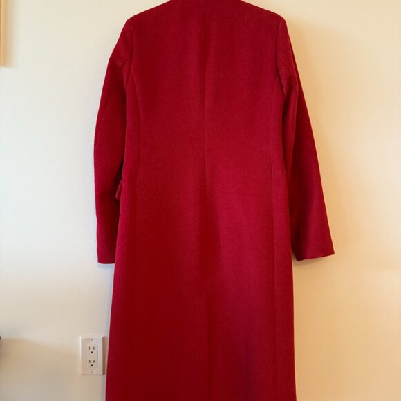 GAP Red Wool Peacoat Classic Style - Picture 4 of 5